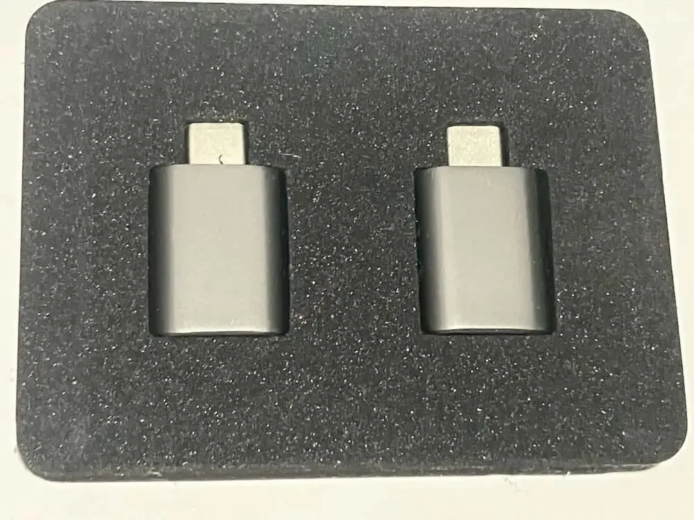 Syntech USB C to USB Adapter Pack of 2 Space Grey